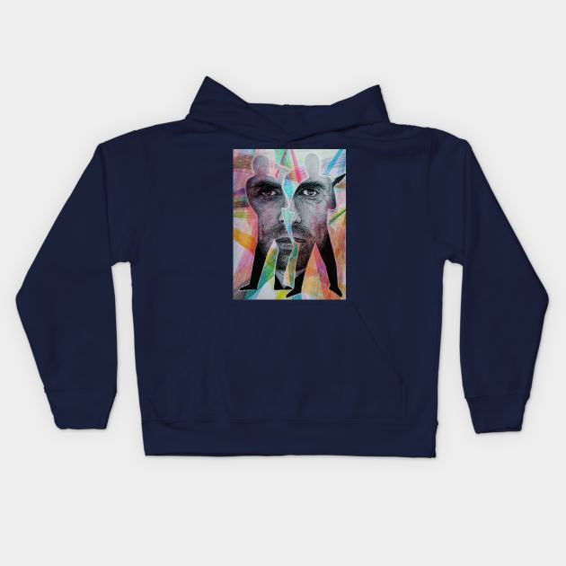 Liam Gallagher Kids Hoodie by tepy 